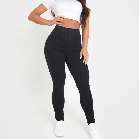 Tailored Athlete Womens High Waisted
Jeans in Black size S - Picture 1 of 6